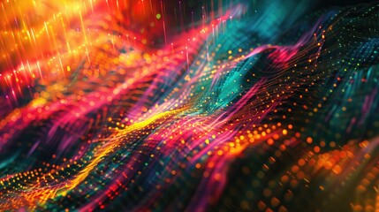 Abstract digital noise background - Digital noise and static patterns