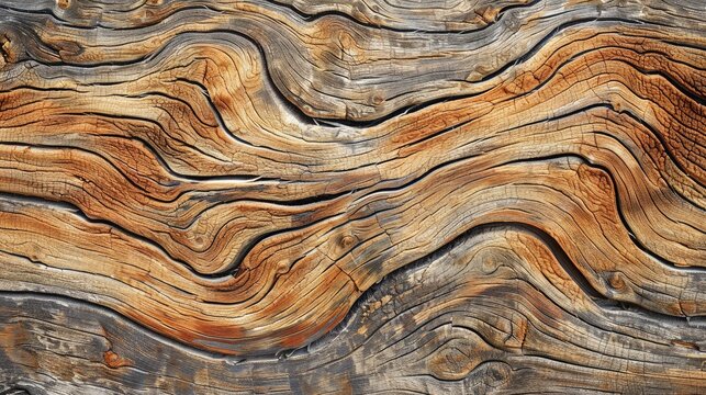 Abstract wood texture background - Close-up of wood grain in abstract patterns