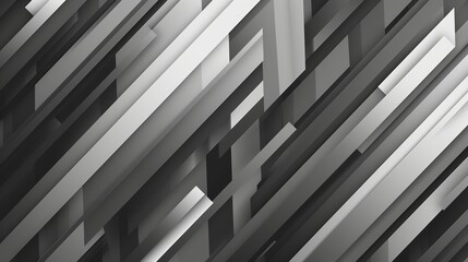 Obraz premium Abstract white minimal background design with geometric shapes generative ai image