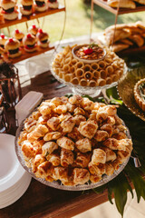 delicious food on a tidy table