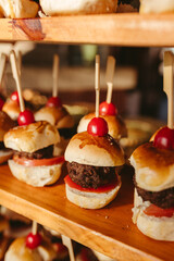 delicious food on a tidy table