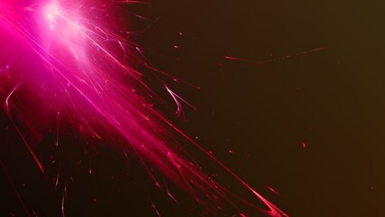 Futuristischer Lichteffekt in hell leuchtender Energiestruktur, pink, violett,...