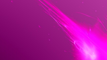Futuristischer Lichteffekt in hell leuchtender Energiestruktur, pink, violett,...