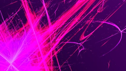 Futuristischer Lichteffekt in hell leuchtender Energiestruktur, pink, Geschwindigkeitseffekt,...