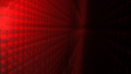 Futuristischer Lichteffekt in hell leuchtender Energiestruktur, rot, Geschwindigkeitseffekt,...