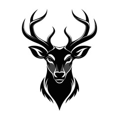 Stunning Deer Head Vector Silhouette The Ultimate Guide to Logo Design