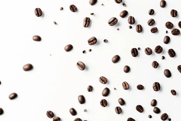 Obraz premium Organic Dark Roast Coffee Beans