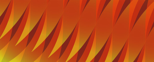 Vector orange line background curve element with white space for text and message design, overlapping layers, vector.