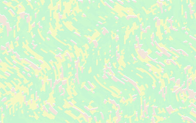 Abstract light wave background, green colour. Op art, wavy pattern. Vector illustration