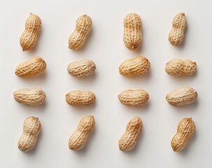 Peanut Bunch Images - Pure, Fresh Nut Arrays for Health Food Ads