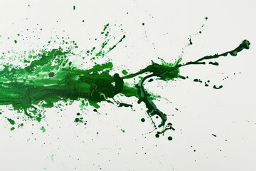 Naklejka premium Vibrant Splatter Abstract Art