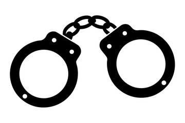 handcuffed icon vector illustration