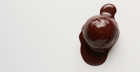 Chocolate Dripping From Balloon Pop: A Close-up Look at the Messy Fun of Balloon Decorating