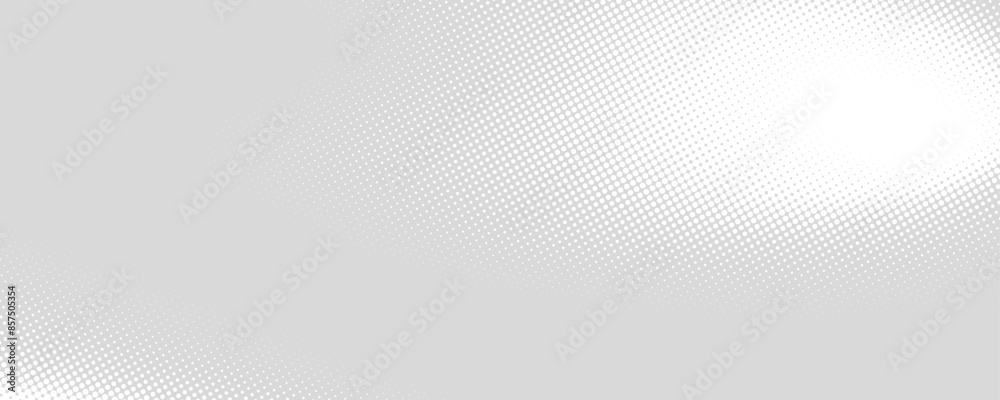Poster grey halftone pattern. retro comic gradient background. silver pixelated dotted texture overlay. car