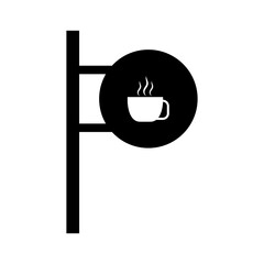 Coffee shop signboard