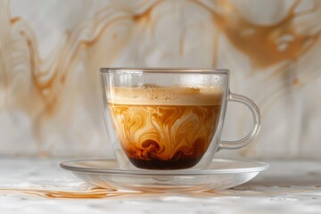 Naklejka premium Close-up of Coffee Cup