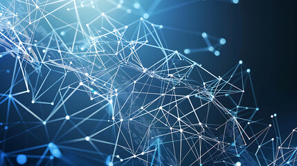 Global Abstract Technology Network Background