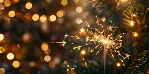 Immerse yourself in a magical holiday atmosphere with twinkling lights, festive sparklers, and joyful celebrations. May the warmth and cheer of the season fill your heart with happiness
