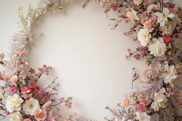 Luxurious wedding floral decorations