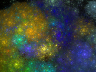 Imaginatory fractal abstract background Image