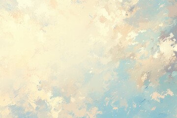 Obraz premium Abstract Pastel Brushstrokes Artwork