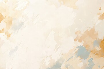 Abstract Watercolor Painting with Pale Hues