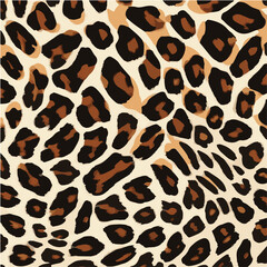 Leopard trendy pattern background. Fashionable wild animal cheetah skin natural texture for fashion print design, banner, cover, wallpaper. leopard vector seamless repeating stylish design.
