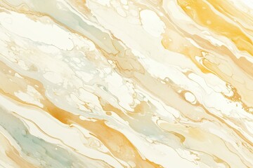 Fototapeta premium Abstract Swirls of White, Yellow, and Green