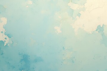 Obraz premium Abstract Blue and Beige Watercolor Background