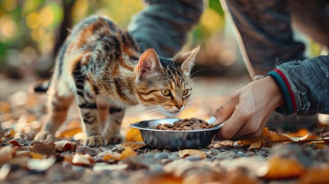 Food for stray kitten clearance