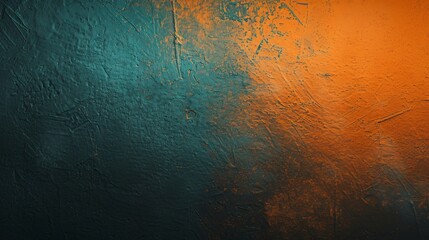 Vibrant gradient background with teal, orange, and black hues featuring a textured, grainy effect ideal for posters, banners, and landing pages.