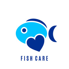 Fish icon for illustrator and graphic design