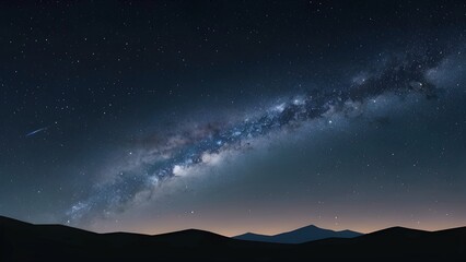 Fototapeta premium sky over the mountains