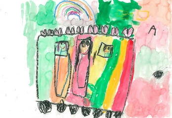 子供が描いた絵