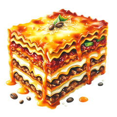 slice of lasagna png