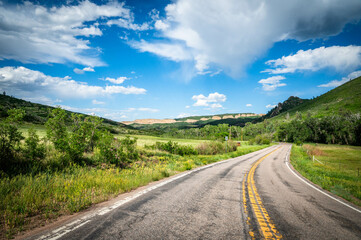 Naklejka premium Highway of Legends