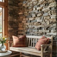 living room with furniture