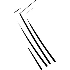 Decorative Speed Line