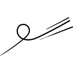 Decorative Speed Line