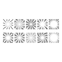 Comic Action Speed Frame