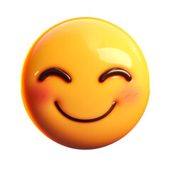 Smiling emoji expression