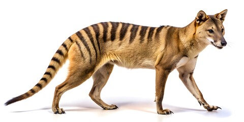 The Thylacine, Also Known As The Tasmanian Tiger, Was A Carnivorous Marsupial That Lived In Australia Until The 20Th Century.