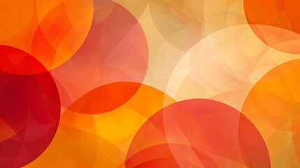 Obraz premium the abstract circles background in the style, red, orange, blur, 16:9, banner. landingpage, website