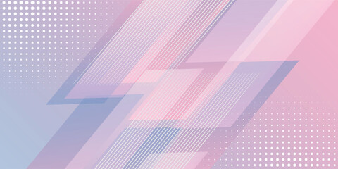 Abstract pink background. Pink modern shapes background for banner template