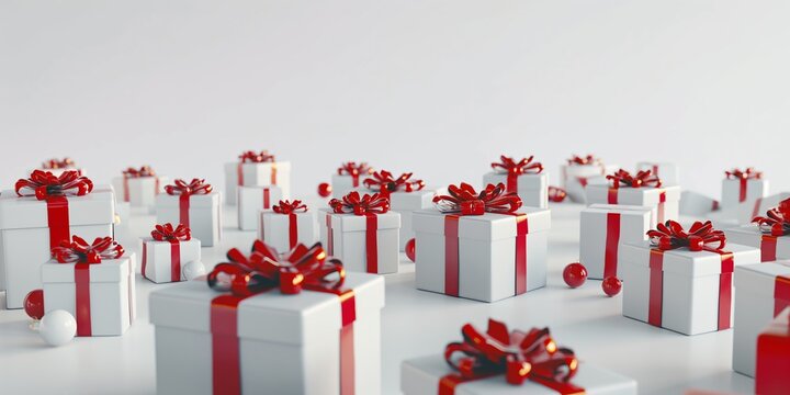 Make special occasions even more memorable by adding elegant red ribbons to gifts, enhancing the festive vibe for birthdays, Christmas, or any other joyous events like anniversaries or celebrations