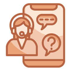Digital Assistance Icon
