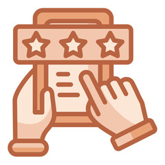 Rate And Review Icon