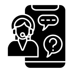 Digital Assistance Icon