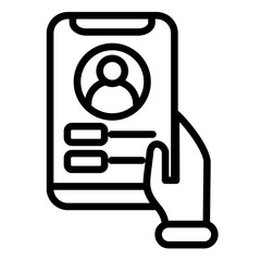 Fototapeta premium User Profile Icon