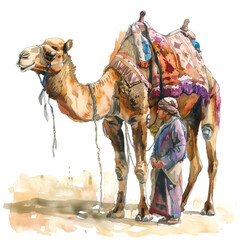 camel in the desert png